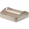 Pedestal Power Tray Double 27,5x25,5 cm, Oat